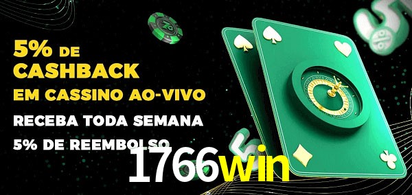 Promoções do cassino ao Vivo 1766win